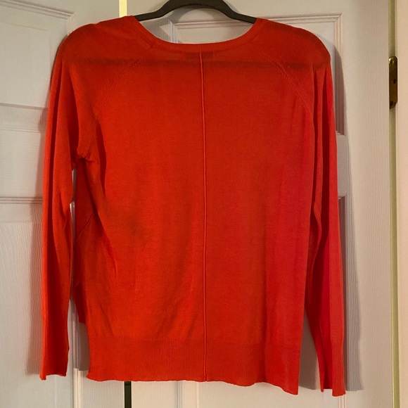 Zara Orange Lightweight Long Sleeved Sweater | S - Picture 8 of 9